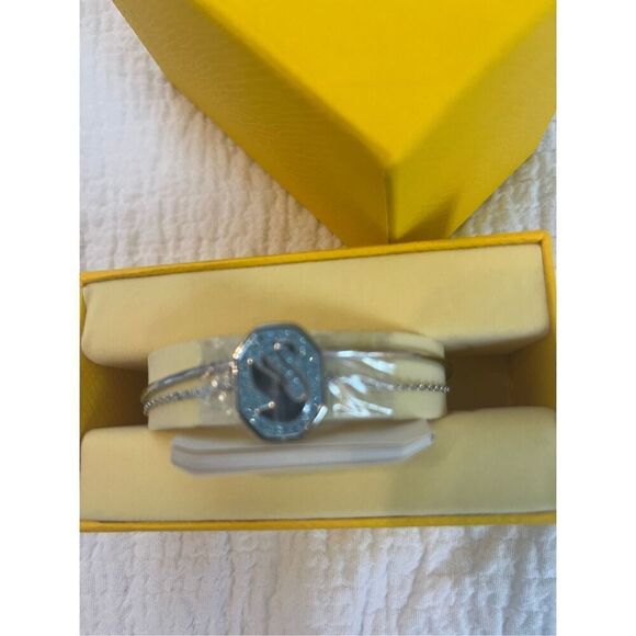 Swarovski Signum Blue Swan Bracelet NEW - Picture 3 of 9